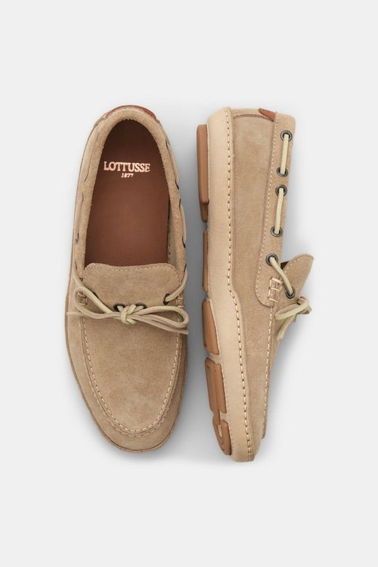LOTTUSSE Sporting Boat Shoe Taupe - Dale