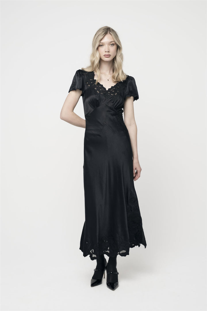 Marley Rose Dress Black