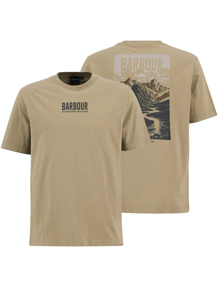 Morden Graphic T-Shirt Grey Olive