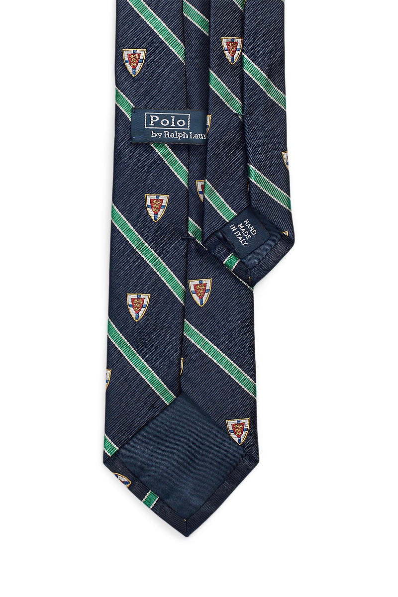 POLO RALPH LAUREN Neck Tie Navy/Green Dale