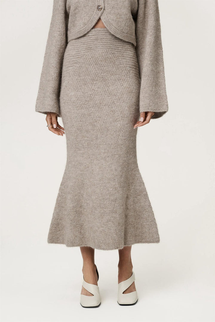 Cessole Midi Skirt Greige