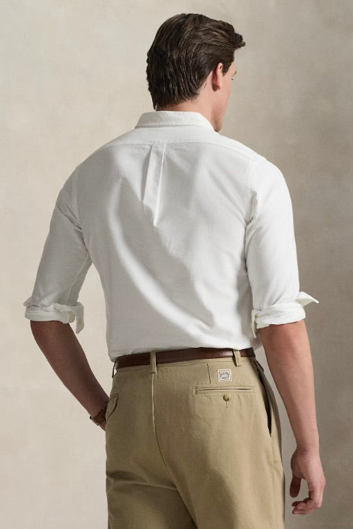 Slim Fit Oxford Shirt White