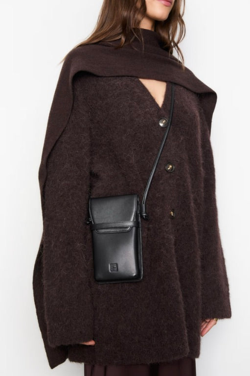 Babette Scarf Dark Brown