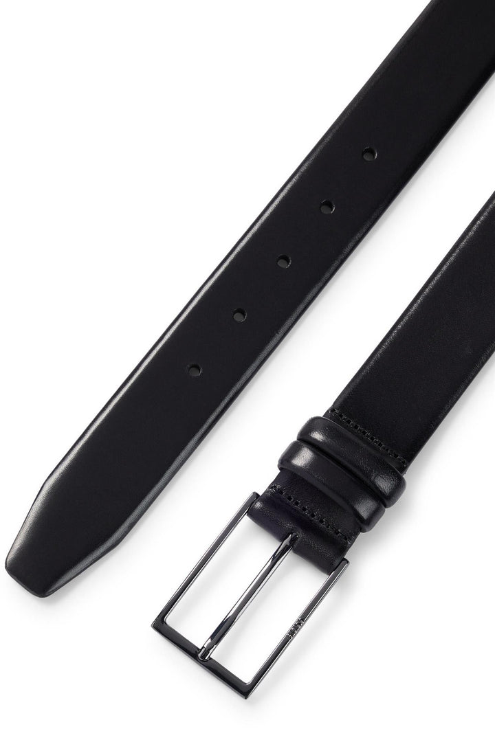 Carmello Leather Belt Black