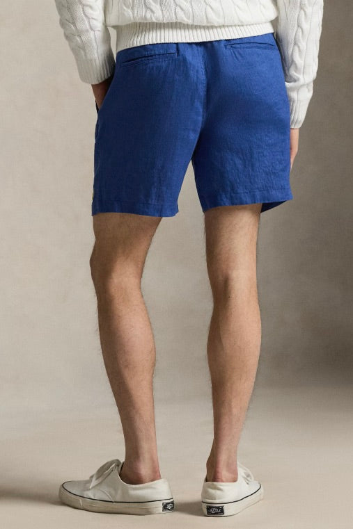 15-cm Polo Prepster Linen Short Dusty Azure