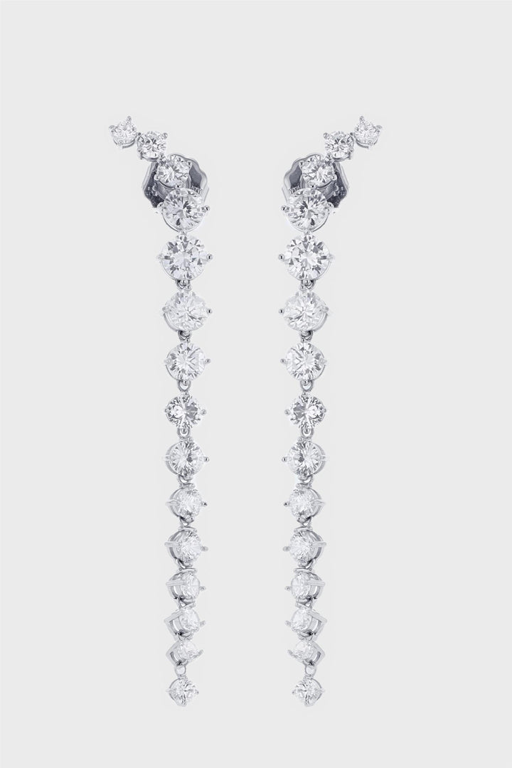 The Iced Long Earrings