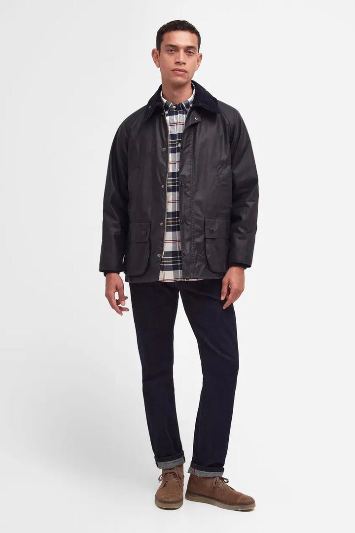 Barbour Bedale Wax Jacket Navy