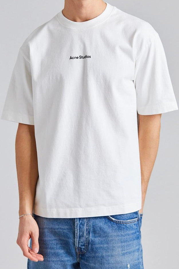 T-Shirt Stamp Logo Relaxed Fit Optic White