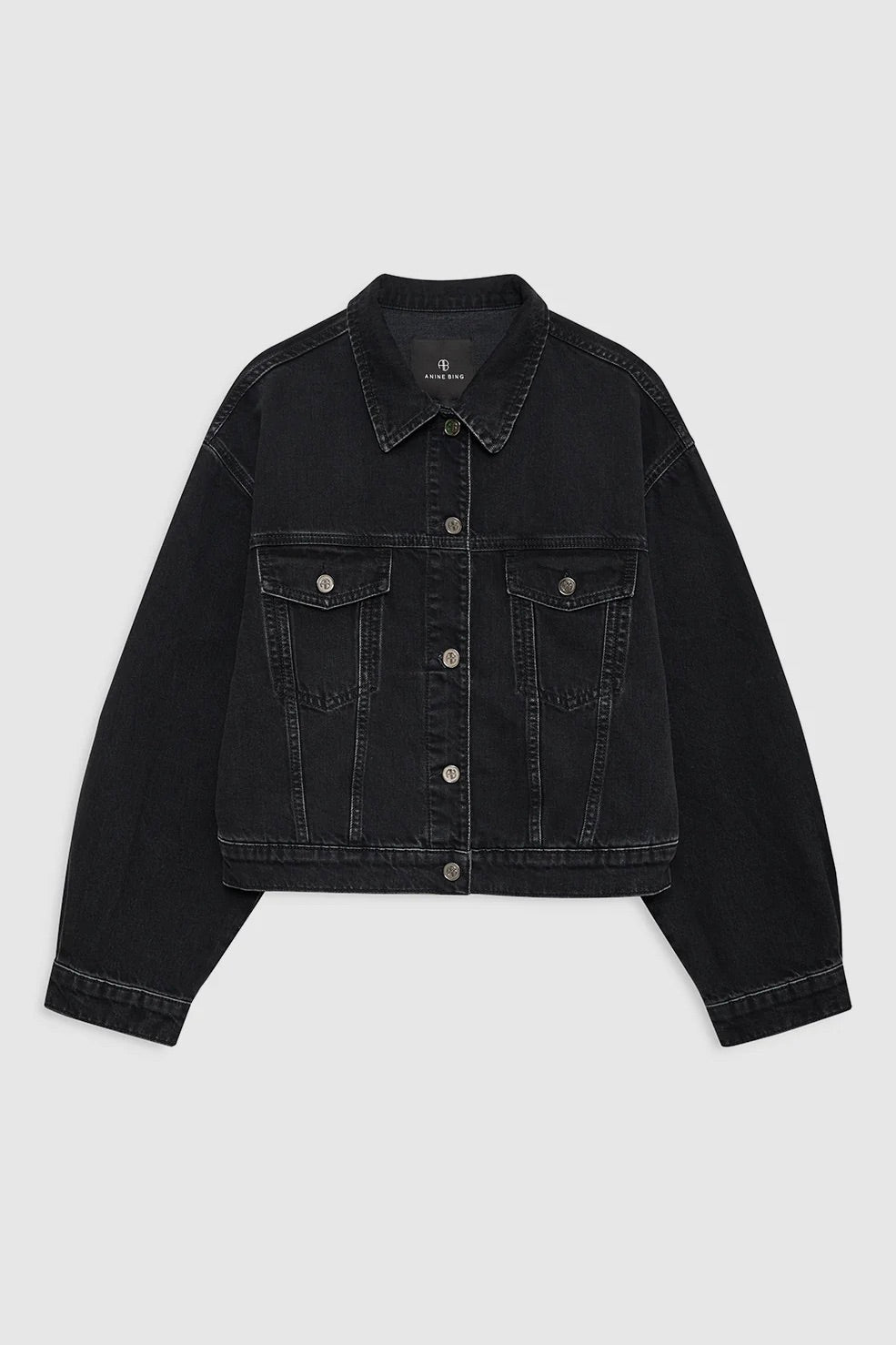 ANINE BING Quincy Jacket Vintage Black - Dale