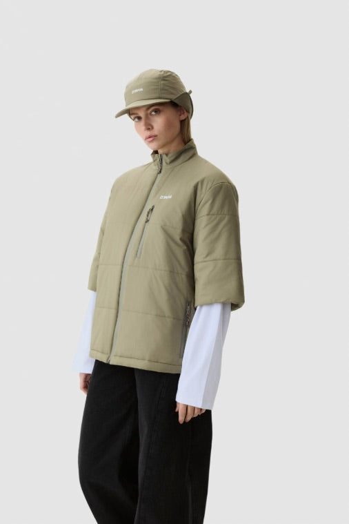 Strata Puffer Jacket Moss Green