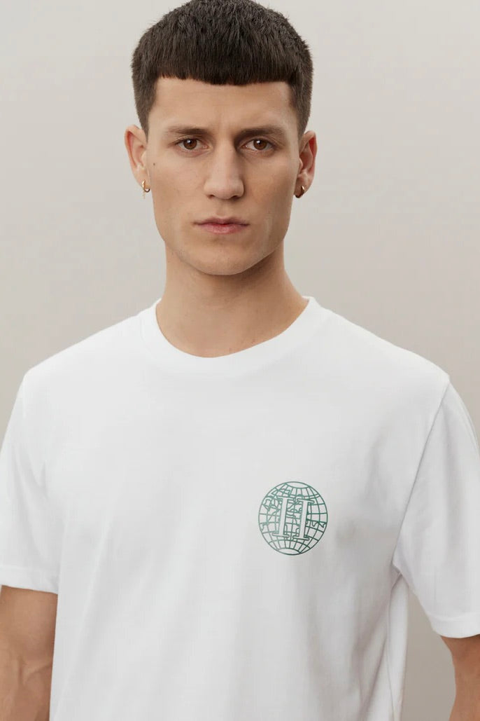 Globe T-shirt - White