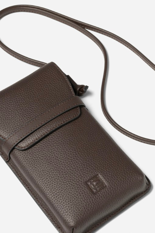 CAMILLA PIHL Mobile Pouch Dark Brown - Dale