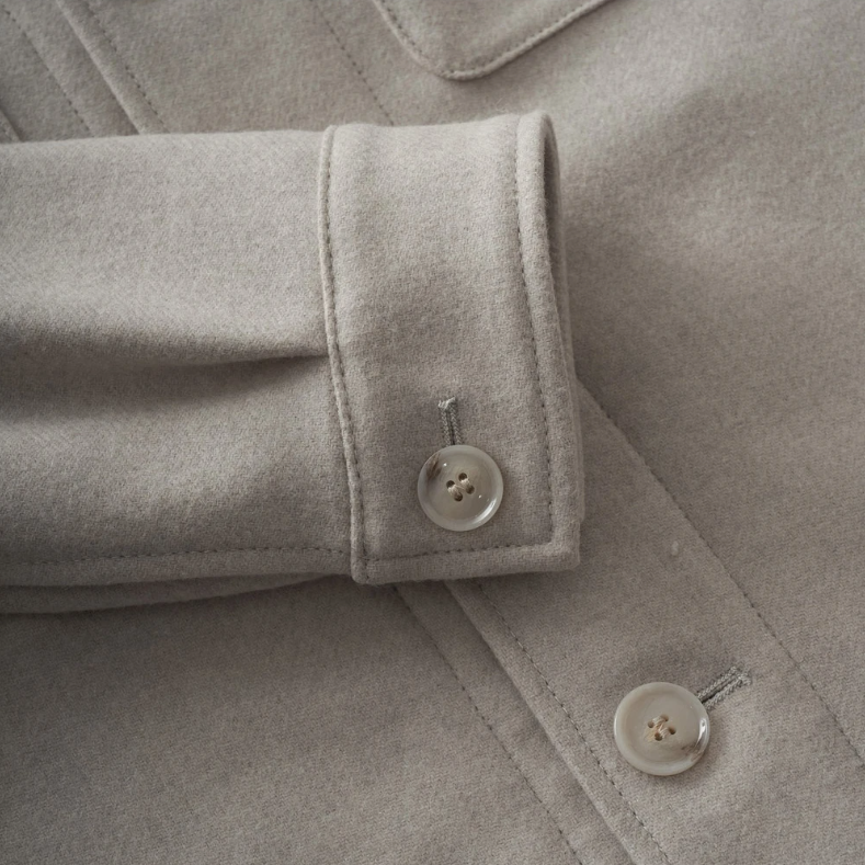 CARPER Overshirt Open White