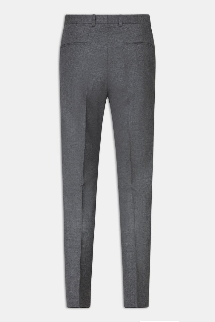 Denz Trousers Grey Melange