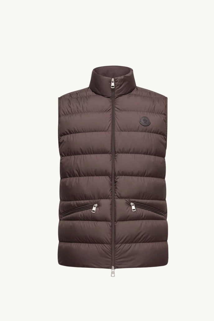 Treompan Down Vest Brown