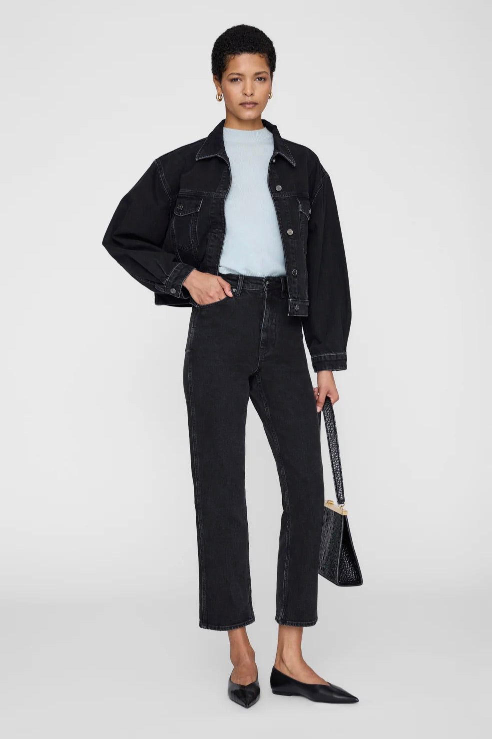 ANINE BING Jackson Sweater Spring Mint - Dale