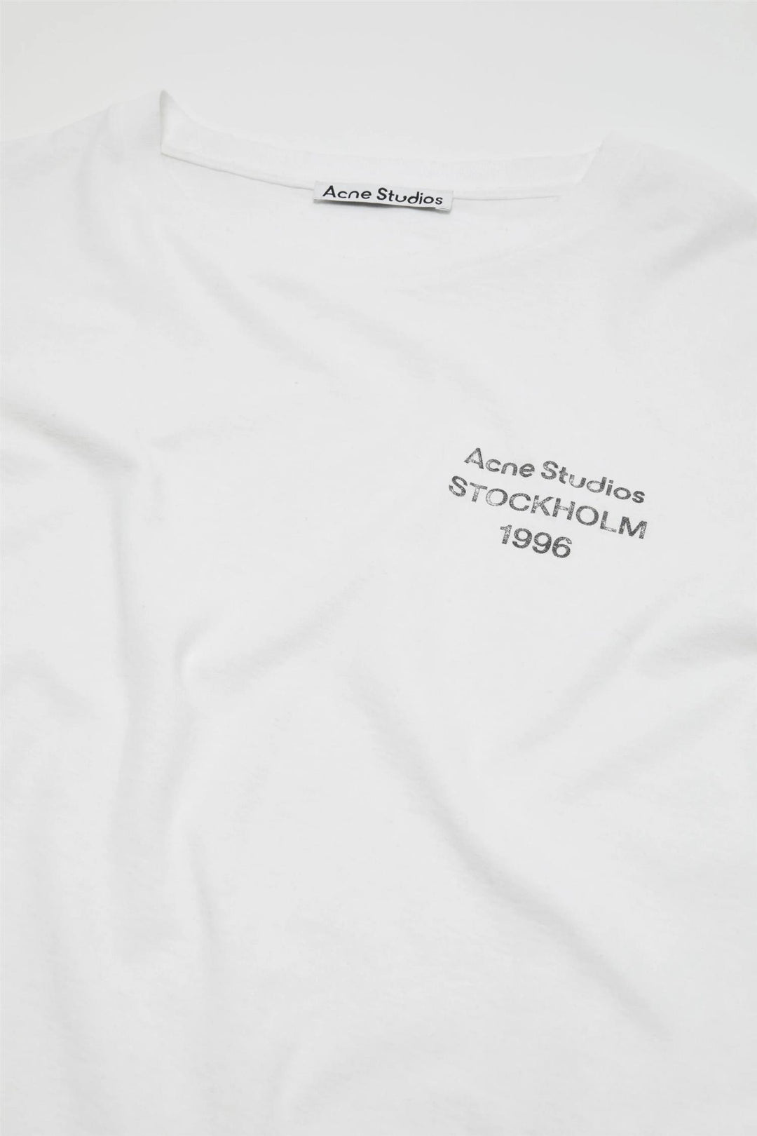 Distressed Logo T-Shirt Offwhite