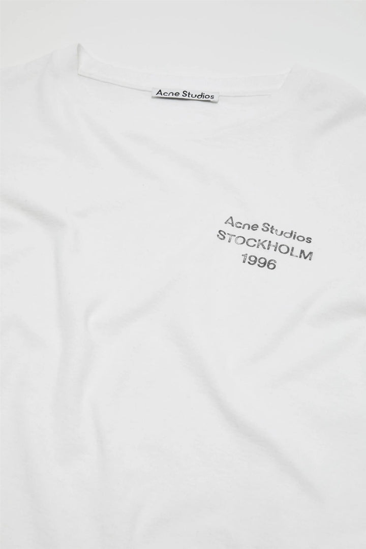Distressed Logo T-Shirt Offwhite