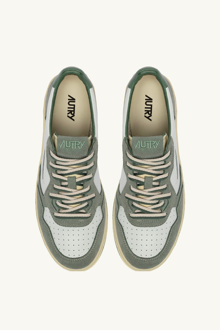 Medalist Low Sneakers Military/White/Sea Spray