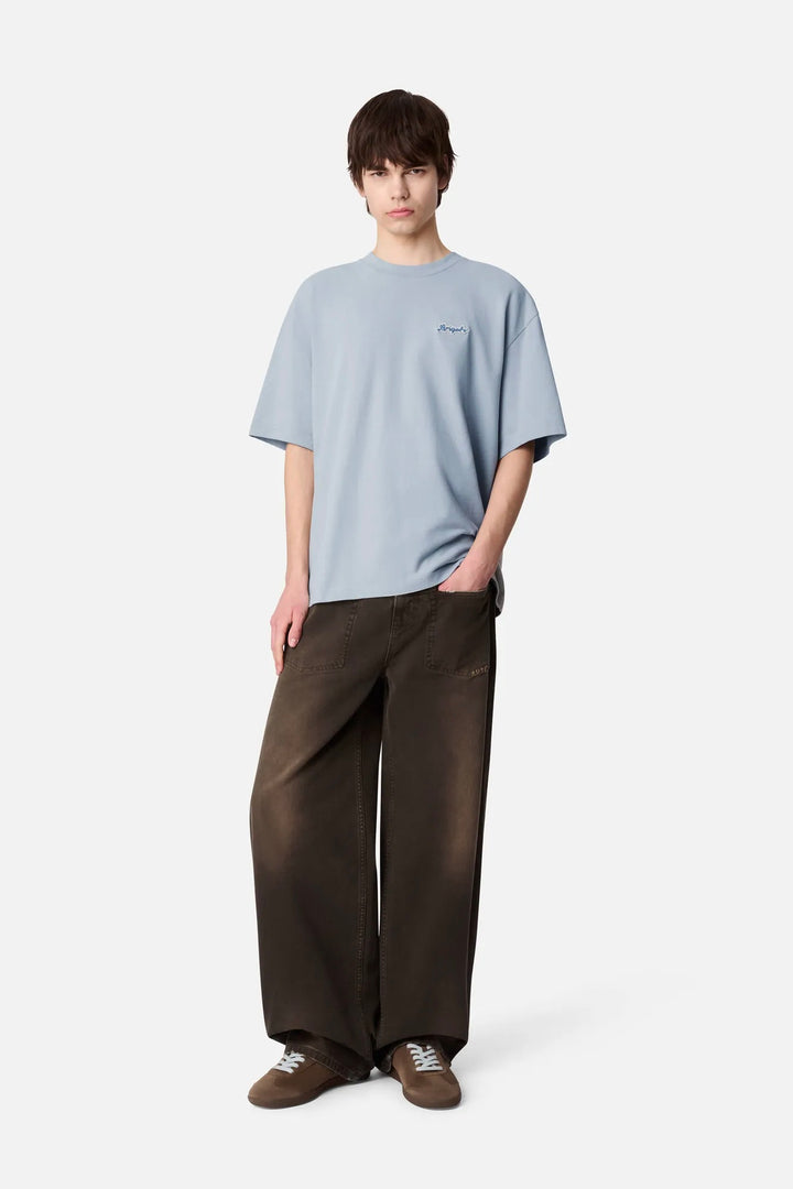 Trace T-Shirt Stone Blue