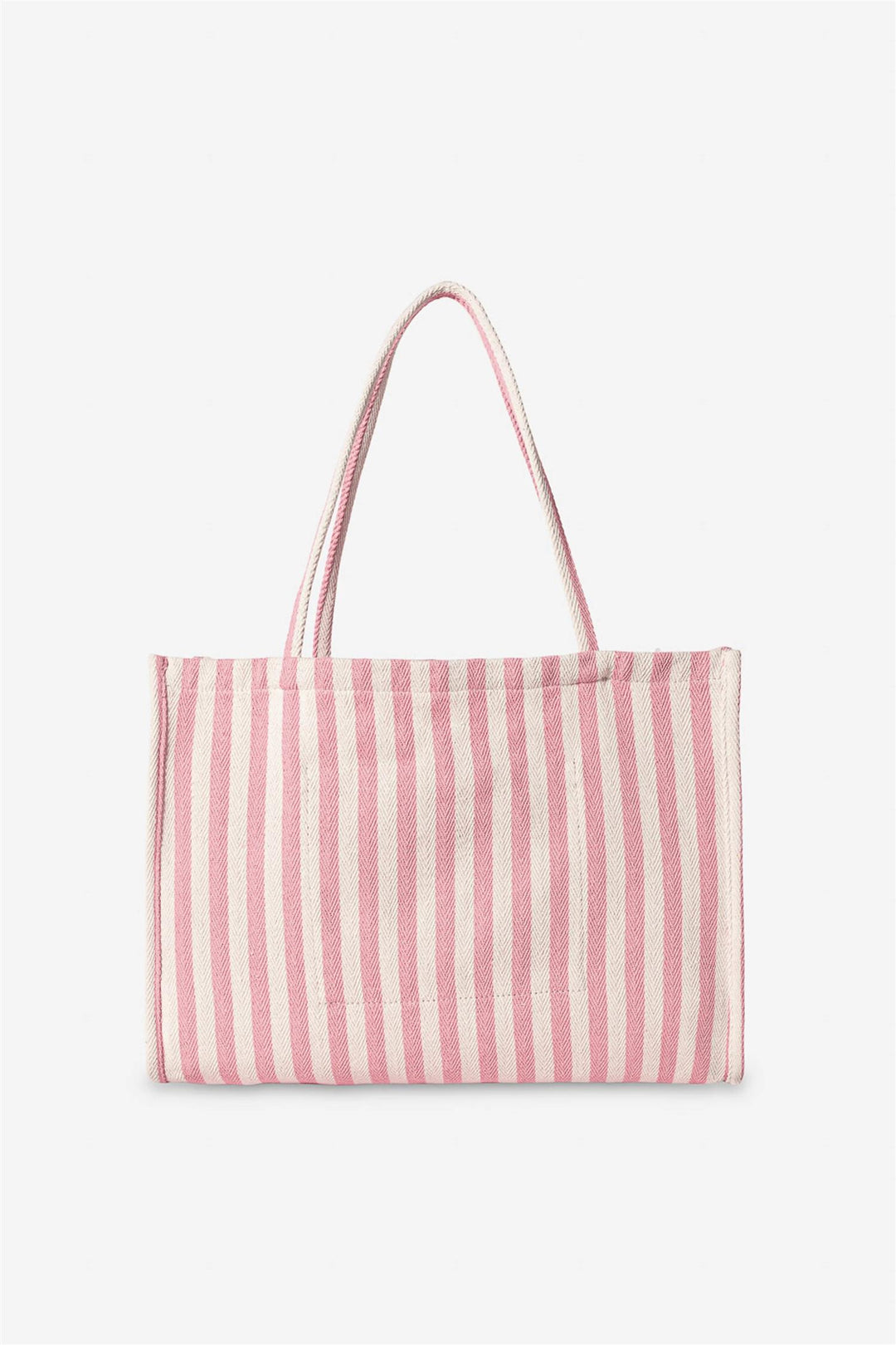 Ivy Tote Bag Light Pink Stripe