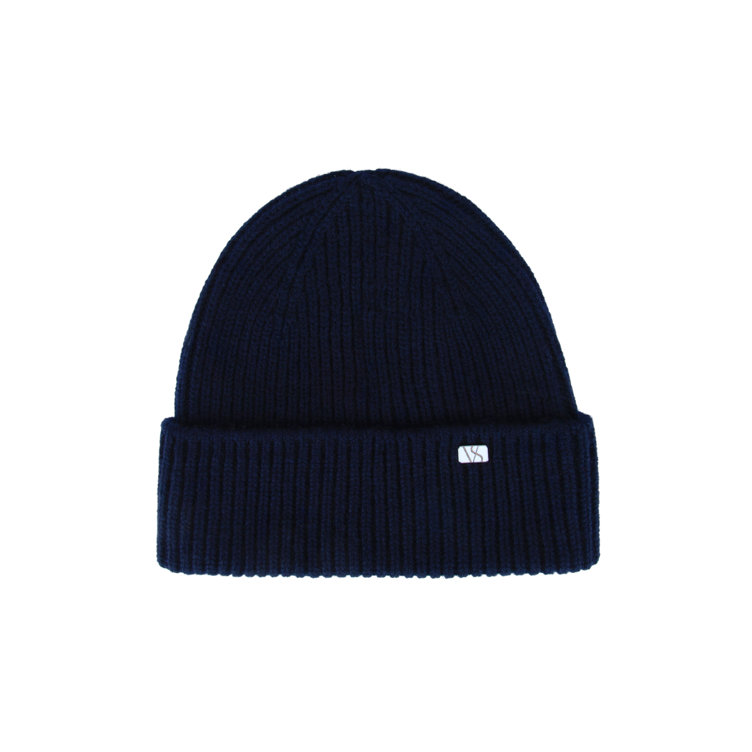 VARSITY HEADWEAR Oslo Beanie Cashmere Wool Dusk Navy - Dale