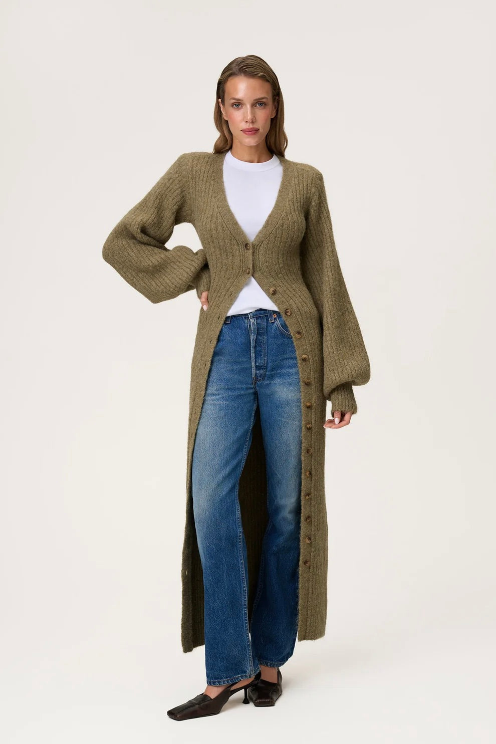 Montana Dress Khaki Green
