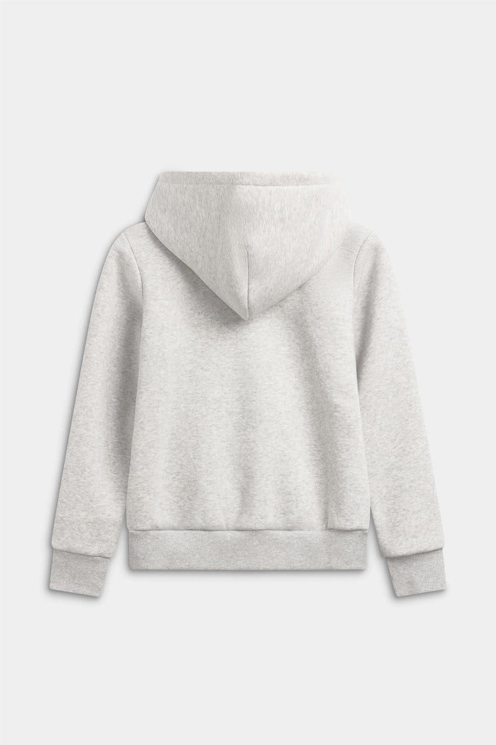 W. Cosmo Zip Hoodie Grey Melange