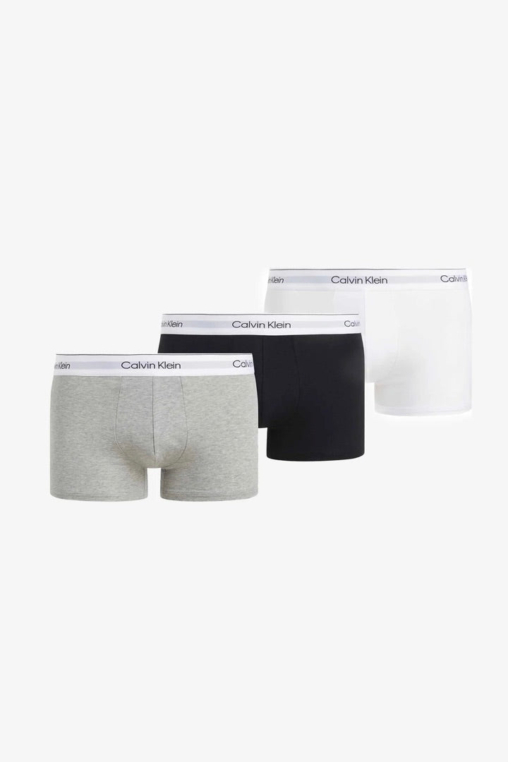 Trunk 3pk Grey Heather/White/Black