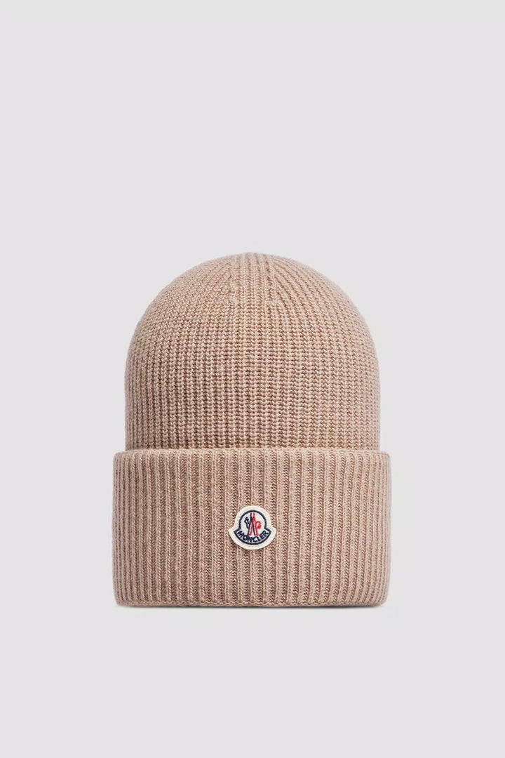 Wool Beanie Beige