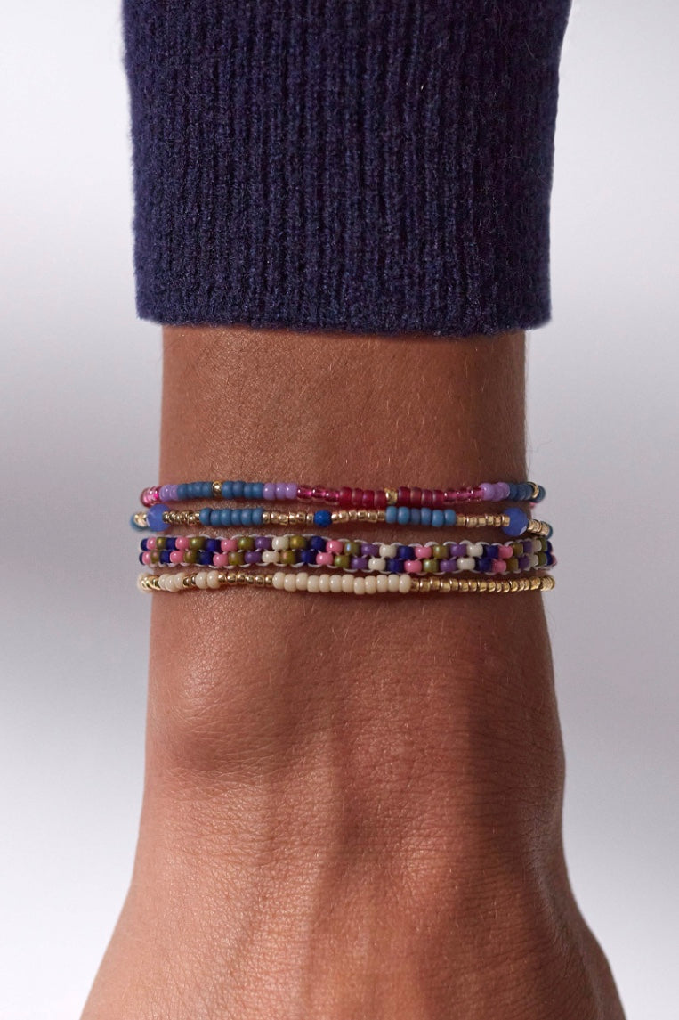 ANNI LU Clemence Bracelet Faded Denim - Dale