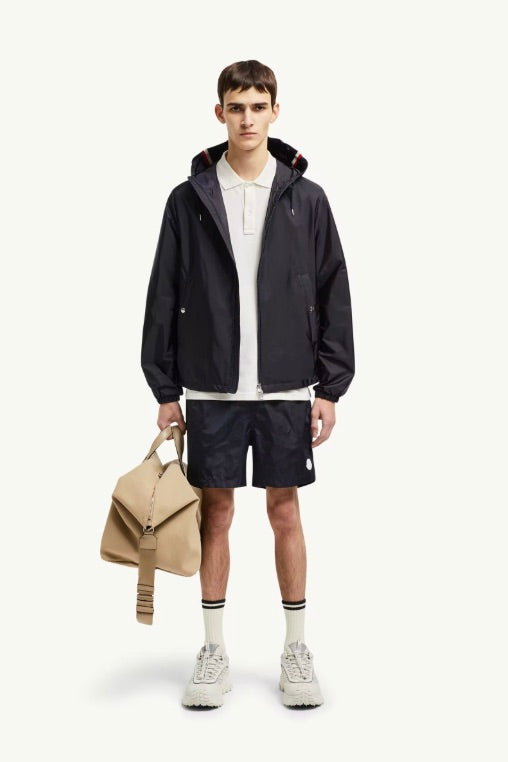 Grimpeurs Hooded Windbreaker Navy