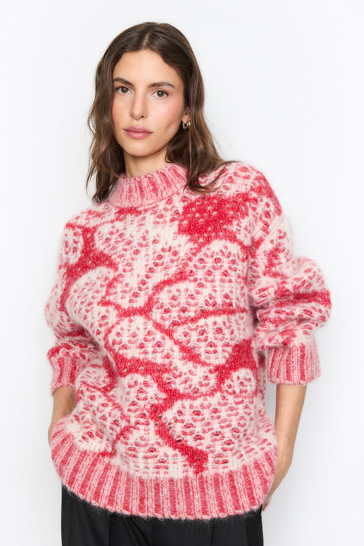 Bonnie Knit Red