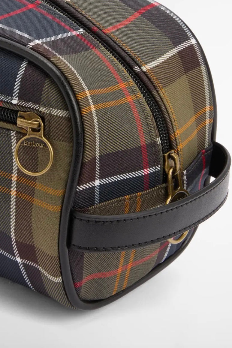 BARBOUR Tartan Washbag Classic Beacon - Dale