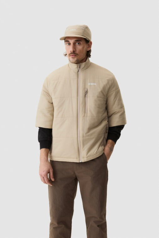 Strata Puffer Jacket Sand Dune