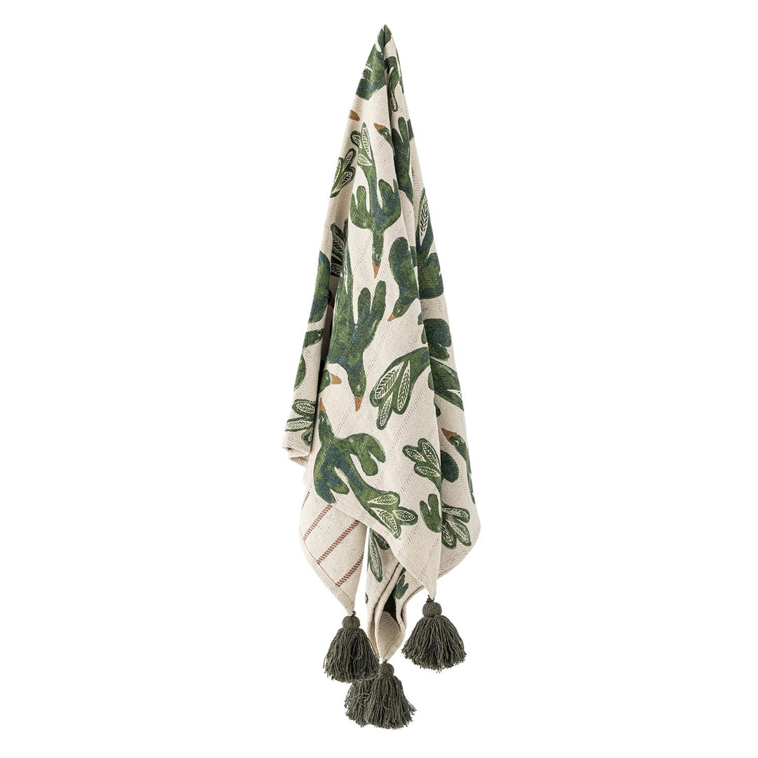 Birdliva Throw Recycled Cotton