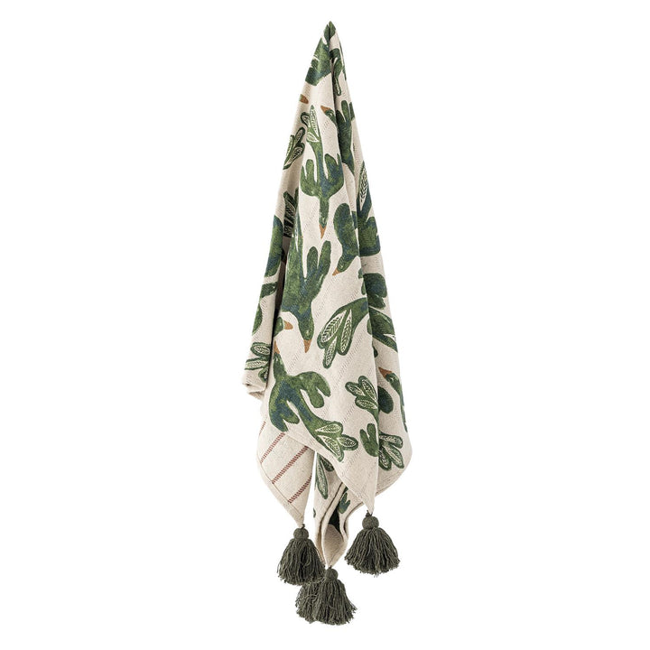 Birdliva Throw Recycled Cotton