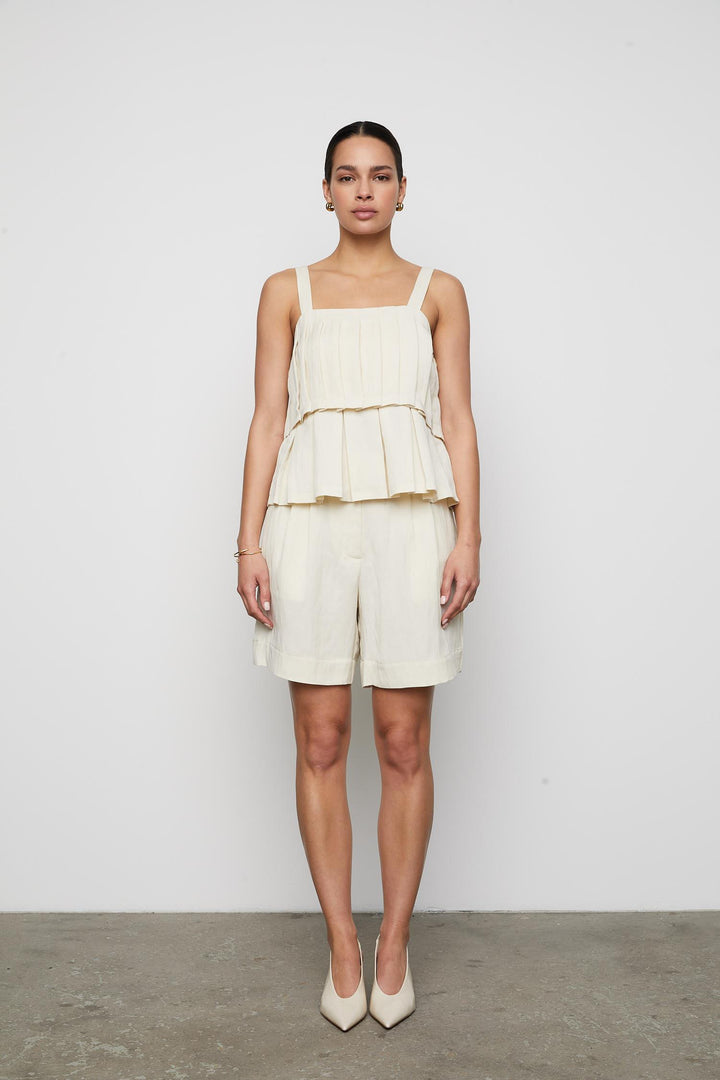 CAMILLA PIHL - Daria Shorts Cream - Dale