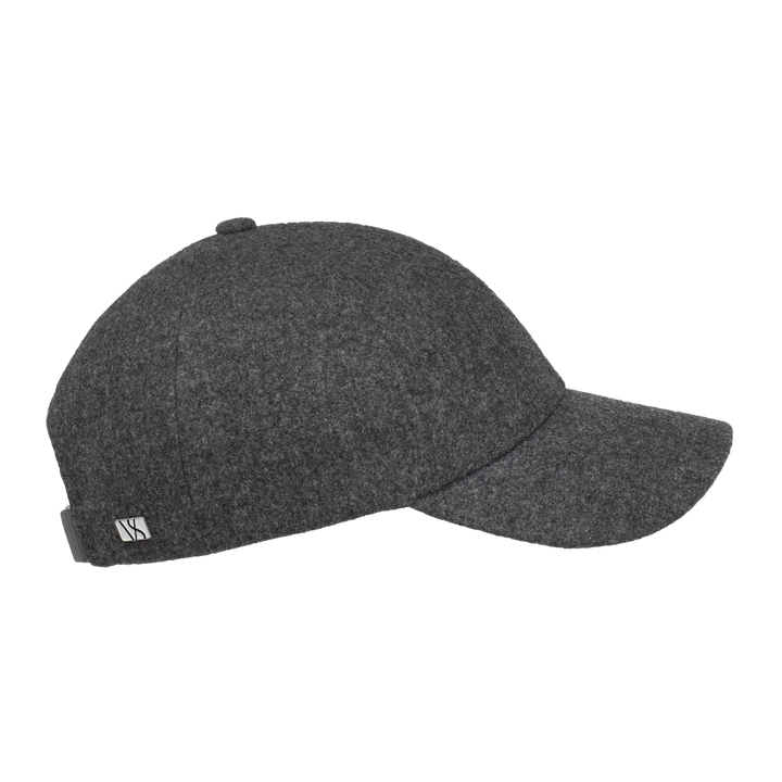 Merino Wool Cap Granite Grey