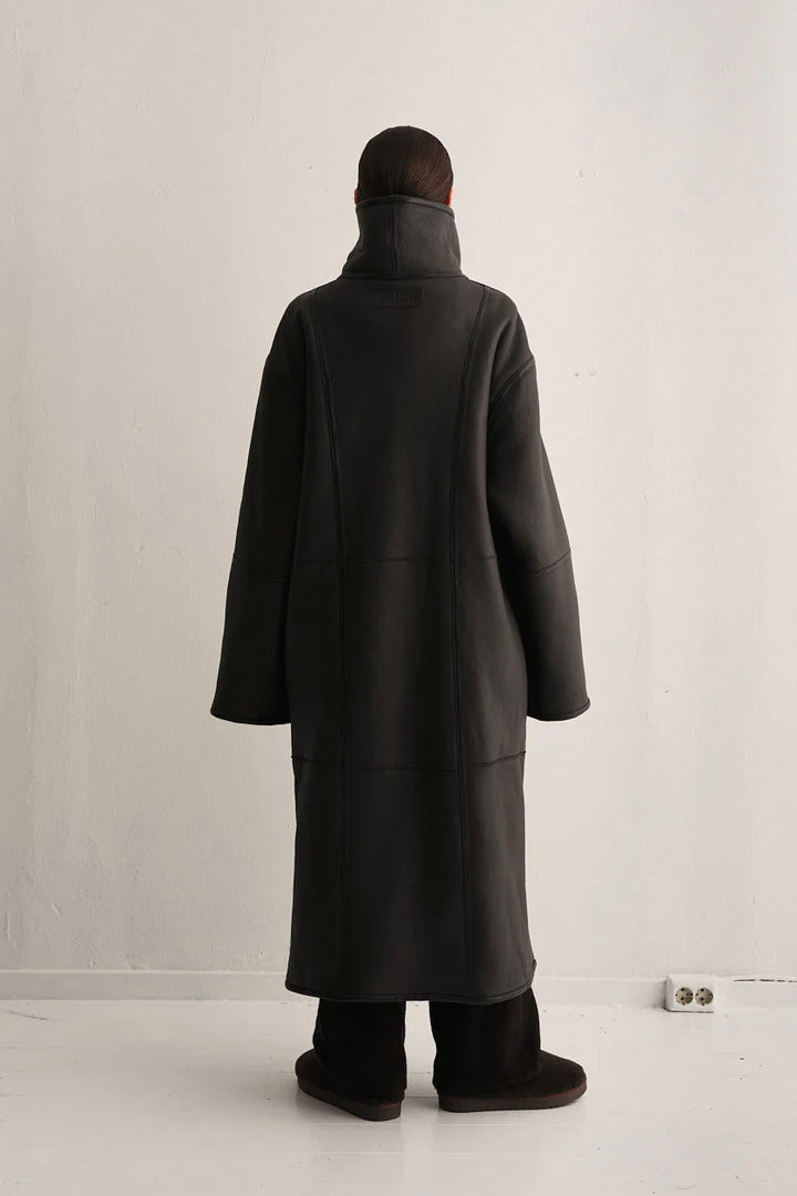 Hawk Jacket Long Brown
