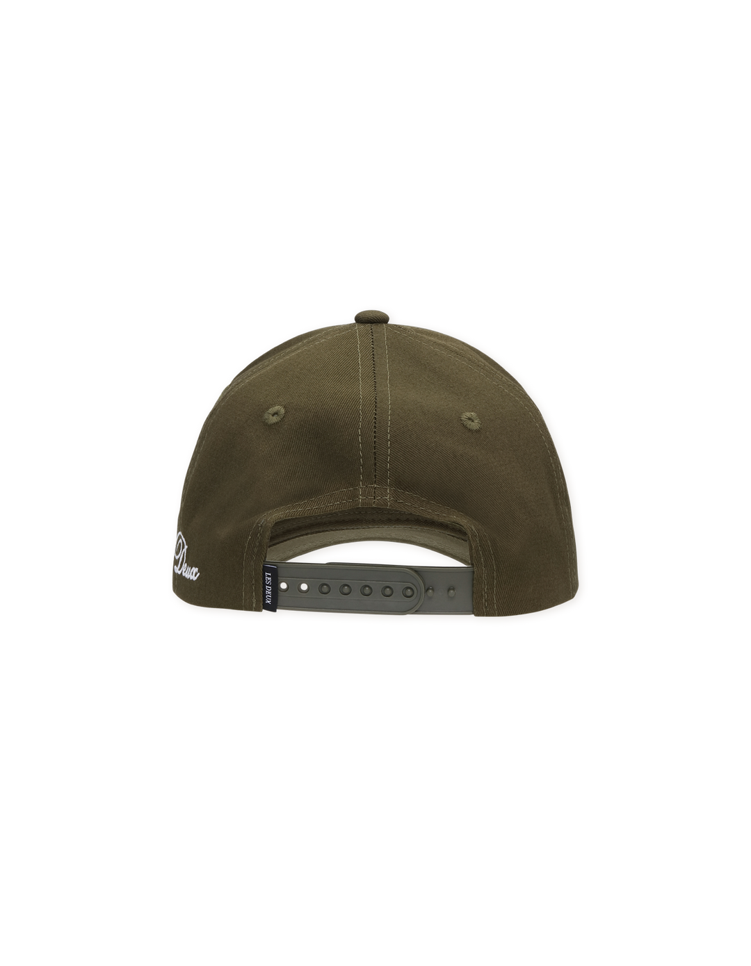 LES DEUX Encore Organic Baseball Cap Olive Night Green - Dale