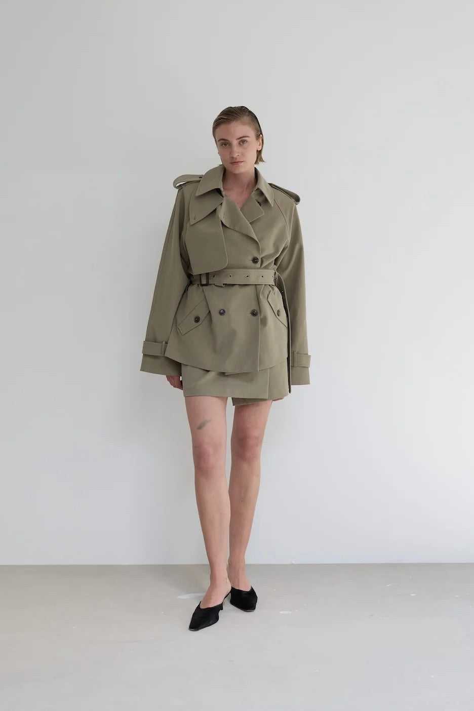 ENVELOPE 1976 Majorstuen Trench Short - Dale