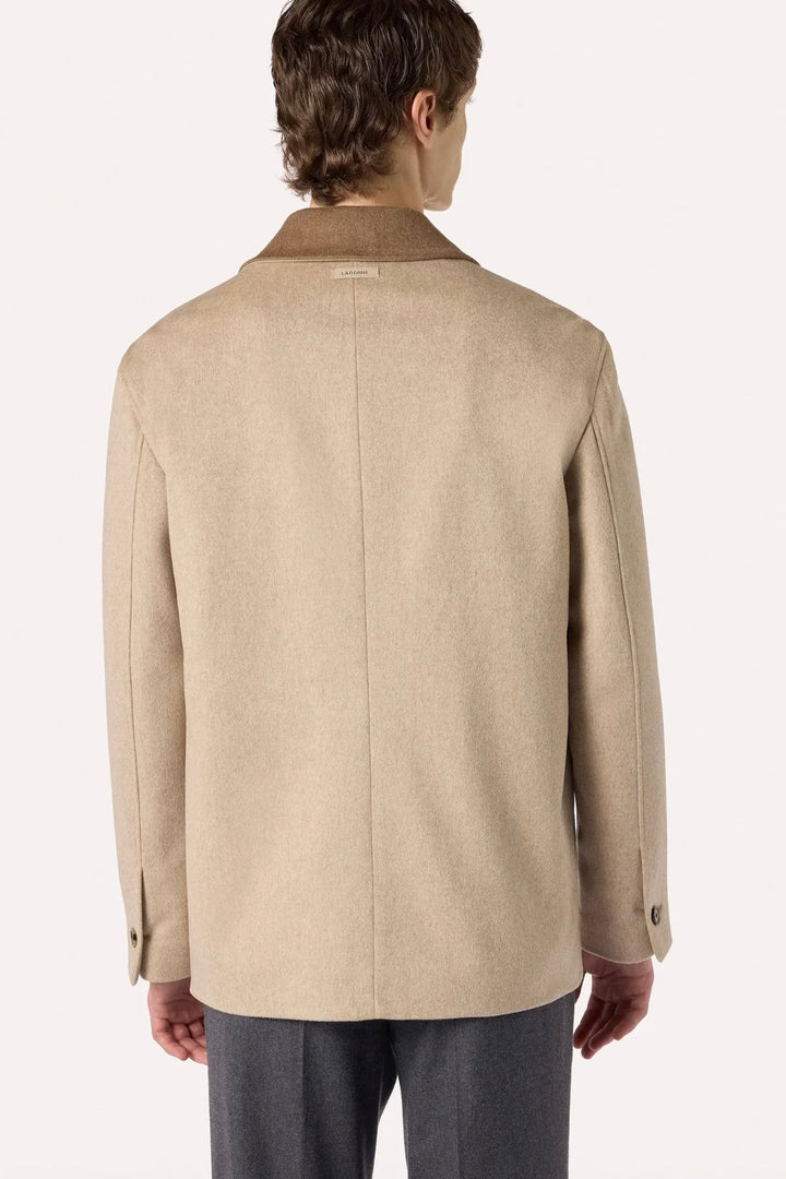 Jacket Virgin Wool Beige