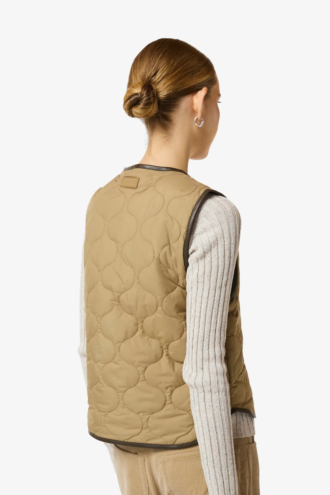 Bonny Quilted Vest Kelp