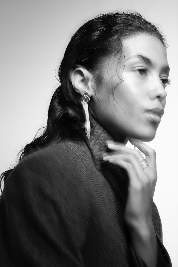 CAMILLA PIHL JEWELRY The Flounce Earrings Gold - Dale