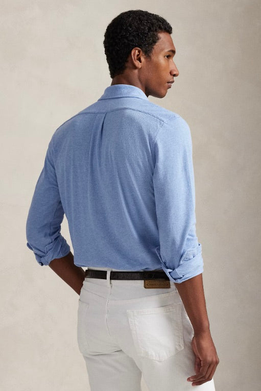 Featherweight Mesh Shirt Isle Heather