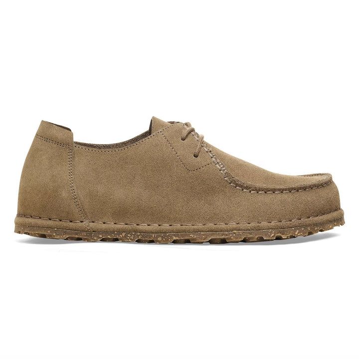 Utti Lace Suede Leather Dame Gray Taupe