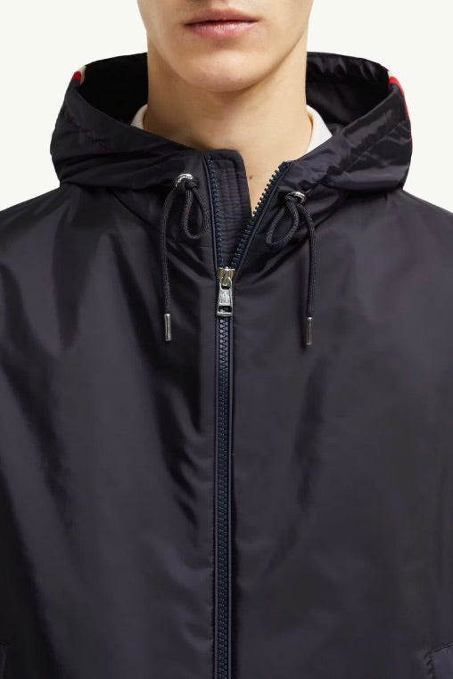 Grimpeurs Hooded Windbreaker Navy