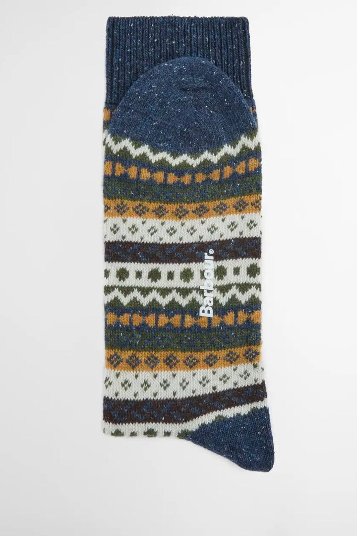 Barbour Fair Isle Sock 2 Pack - Classic Mix