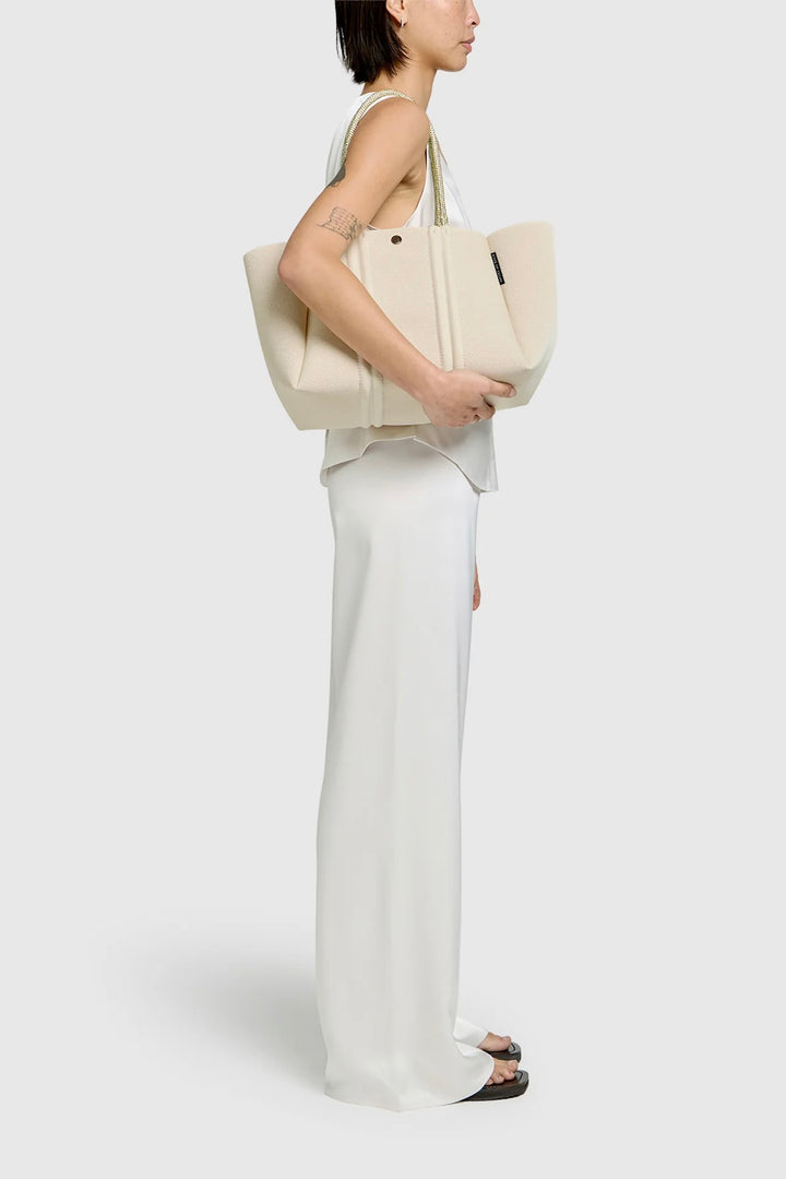 Meridian Midi Tote Crema